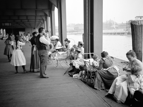 Пристань, New York 1900