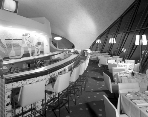 Интерьер ресторана 1962