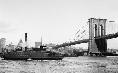 Бруклинский мост, New York 1905