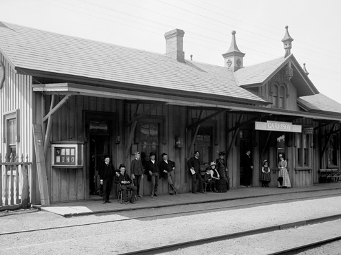 Железнодорожная станция 1885