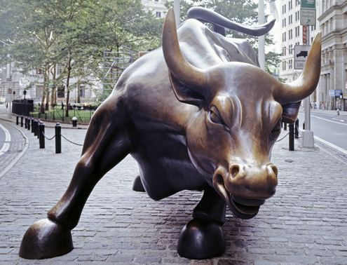 Атакующий бык, Wall Street
