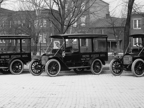 Почтовый грузовик 1923