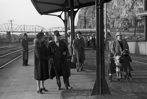Железнодорожная станция 1940
