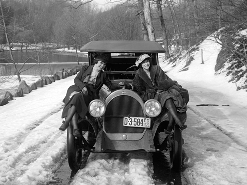 Зимняя прогулка 1920