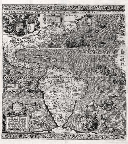 Рукописная карта 1562