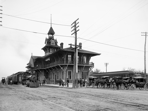 Железнодорожная станция 1905