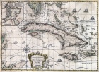 Рукописная карта 1762